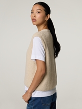 Image sur Gilet tricoté en laine