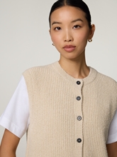 Image sur Gilet tricoté en laine