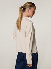 Bild von Strickpullover mit Stehkragen