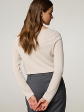 Bild von Strickpullover mit Schurwolle