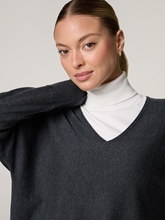 Bild von Strickpullover mit Schurwolle