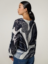 Bild von Feinstrickpullover mit Wolle