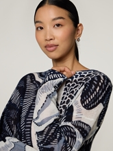 Bild von Feinstrickpullover mit Wolle