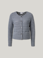 Bild von Strickjacke mit Lochstick