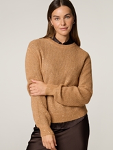 Image sur Pull en maille avec paillettes
