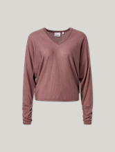 Bild von Feinstrickpullover mit Wolle