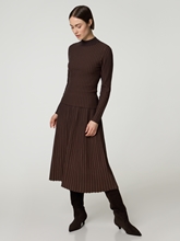 Bild von Midijupe aus Strick