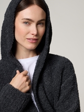 Bild von Langer Wollcardigan mit Alpaka