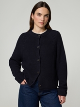 Bild von Strickjacke aus Grobstrick