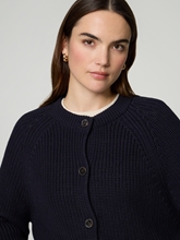 Bild von Strickjacke aus Grobstrick