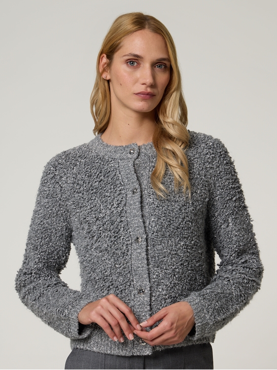 Image sur Cardigan en bouclé