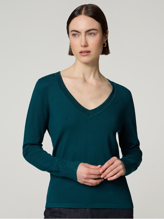 Image sur Pull en maille fine