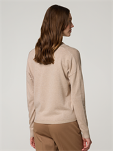 Bild von Strickpullover mit V-Ausschnitt