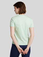 Image sur T-shirt à logo
