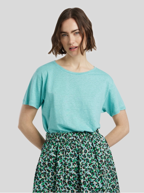 Image sur T-shirt en lin