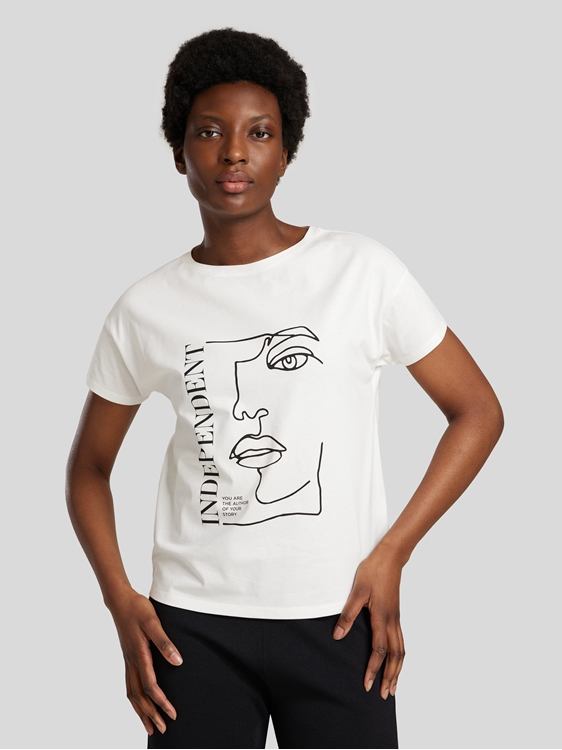 Image sur T-shirt imprimé