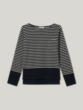 Bild von Langarmshirt mit Streifen