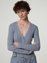 Bild von Strickjacke mit Baumwolle