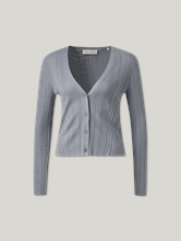 Bild von Strickjacke mit Baumwolle