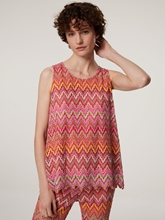 Bild von Top mit Lochstickerei