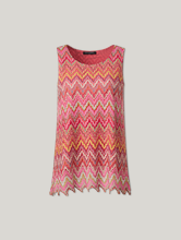 Bild von Top mit Lochstickerei