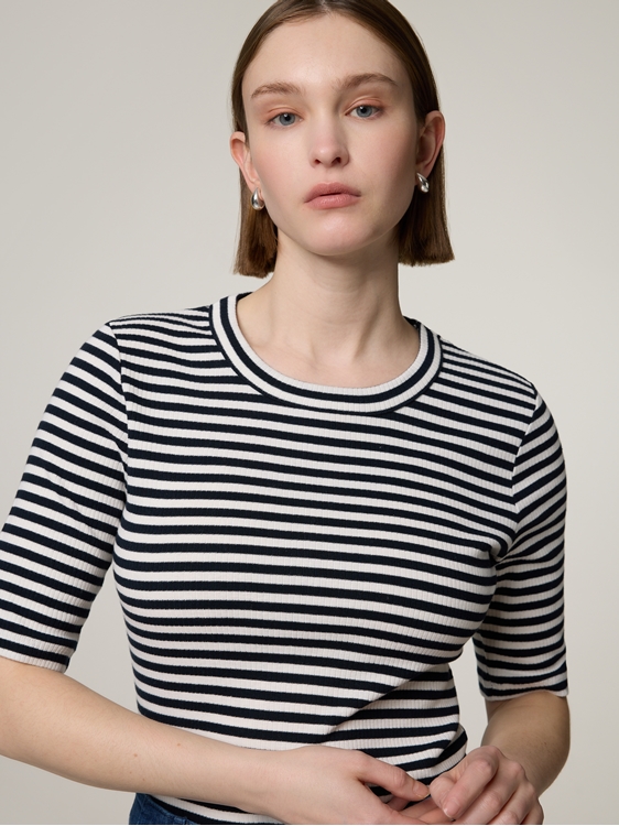 Image sur T-shirt en coton CIRIOLA