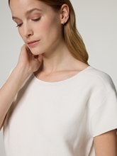 Image sur T-shirt tricoté en coton CIELMO