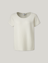 Image sur T-shirt tricoté en coton CIELMO
