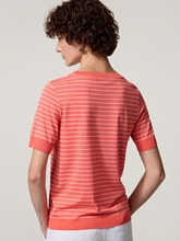 Bild von T-Shirt aus Feinstrick