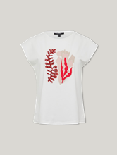 Image sur T-shirt avec paillettes