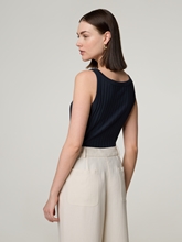 Bild von Tanktop aus Rippstrick