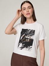 Image sur T-shirt avec imprimé