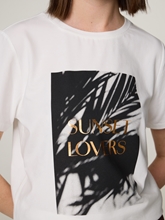 Image sur T-shirt avec imprimé