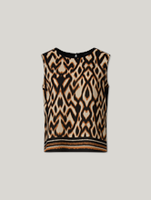 Bild von Blusentop mit Leo-Print