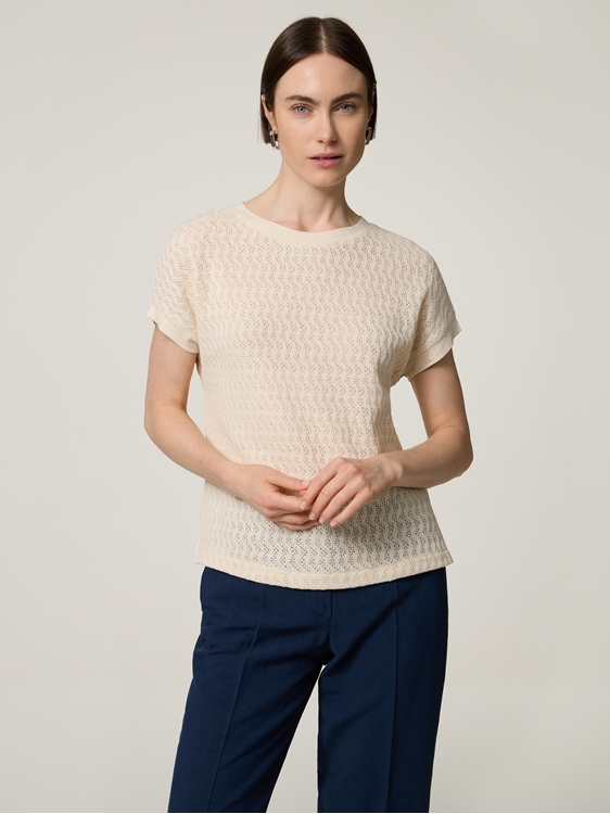 Bild von Strickshirt aus Baumwolle