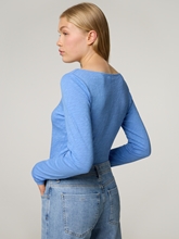 Bild von Langarmshirt aus Baumwolle