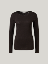 Bild von Langarmshirt aus Baumwolle