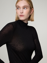 Bild von Langarmshirt mit Stehkragen