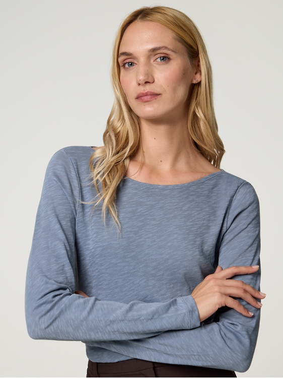 Image sur T-shirt à manches longues en coton