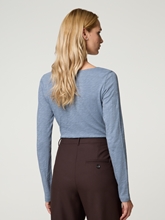 Image sur T-shirt à manches longues en coton