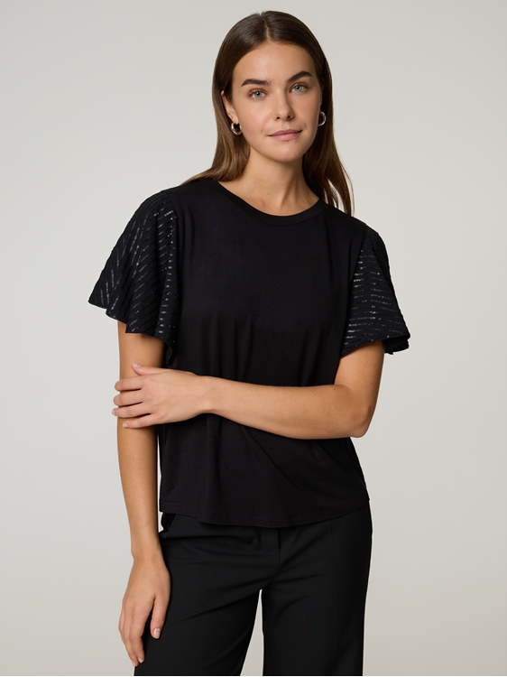 Bild von Blusenshirt mit Pailletten