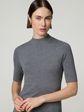 Bild von Strickshirt mit Glitzer