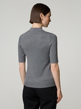 Bild von Strickshirt mit Glitzer