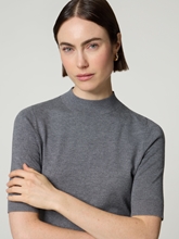 Bild von Strickshirt mit Glitzer