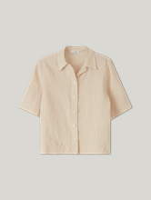 Bild von Kurzarm Bluse aus Leinen