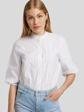 Bild von Bluse mit Spitzenkragen