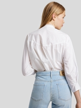 Bild von Bluse mit Spitzenkragen