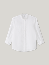 Bild von Bluse mit Spitzenkragen