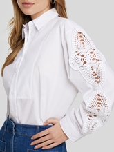 Bild von Bluse mit Spitze SONG