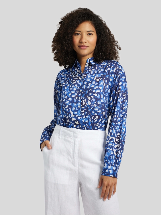 Bild von Bluse mit Allover-Print